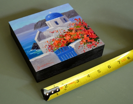 eb SH6203 Shimmering Santorini with tape